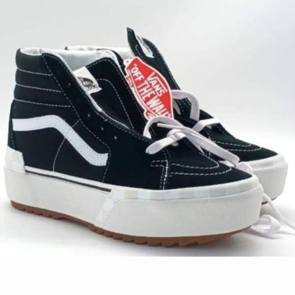 Van Sk8-Hi Stacked, Platform suade Women's, 10, Men's 8.5 New with box. Color: B - Picture 5 of 14